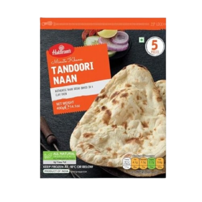 Haldiram’s Tandoori Garlic Naan (Frozen) 400 g