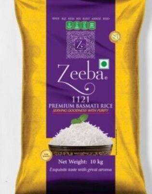 Zeeba 1121 Premium Basmati Rice 10 lb