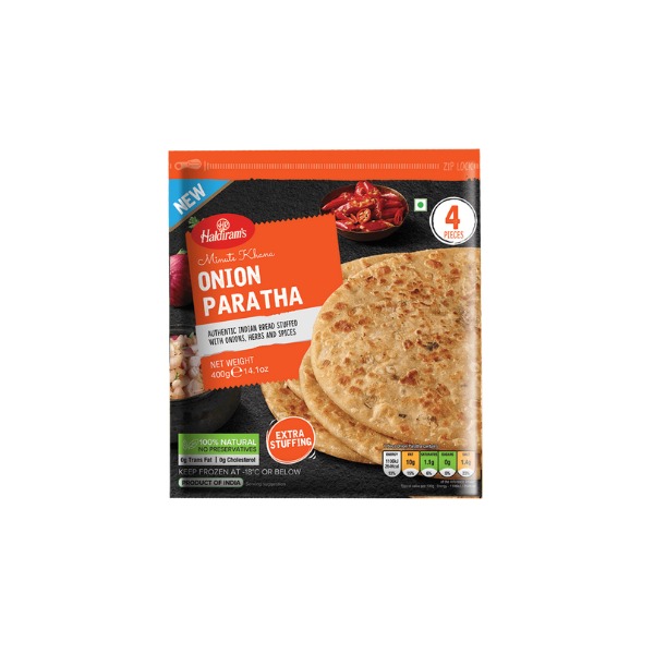 Haldiram’s Onion Paratha (Frozen) 400 g