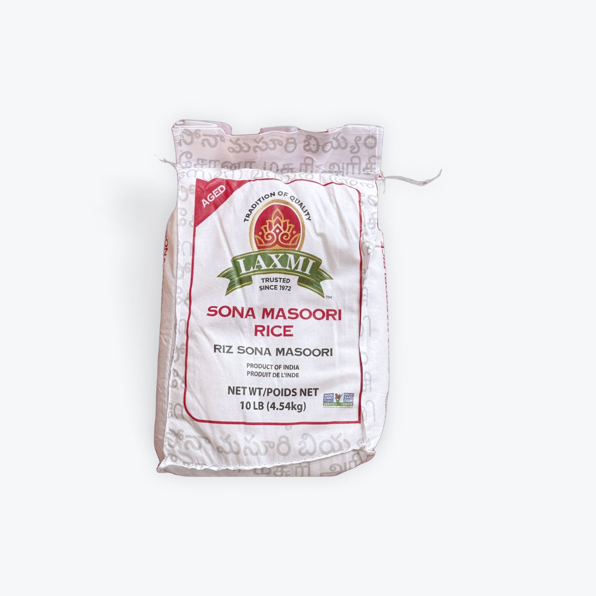 Laxmi Sona Masoori Rice 10 lb