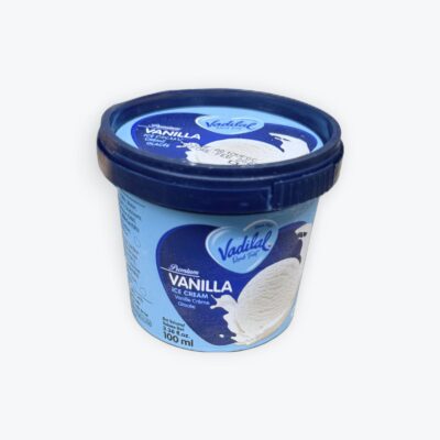 Vanilla Ice Cream Tub 100 ml - Vadilal