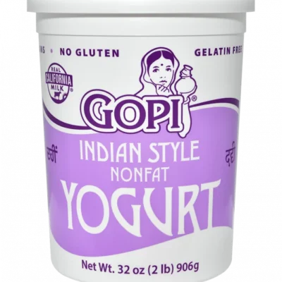 Gopi Indian style nonfat milk yogurt 2lb