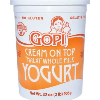 Gopi cream on top whole milk malai yogurt 2lb