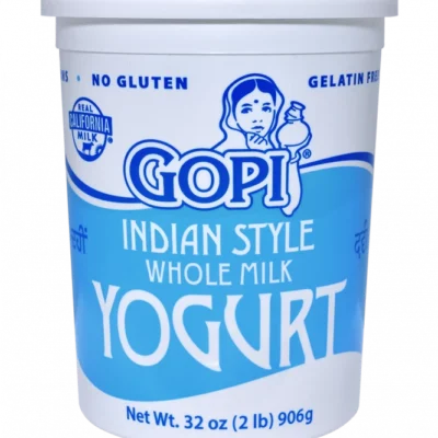 Gopi Indian style whole milk yogurt 2lb