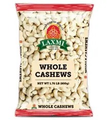 Laxmi Cashew Whole 400 g