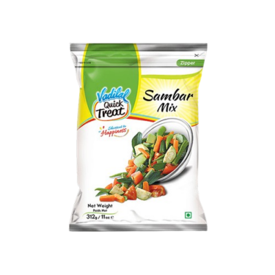 Vadilal Sambar Mix Veggies (Frozen) 312 g