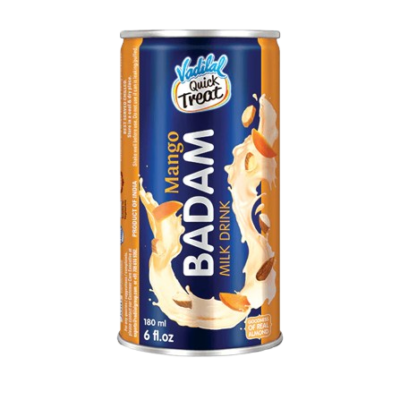 Vadilal Mango Badam Drink Quick Treat 180 ml