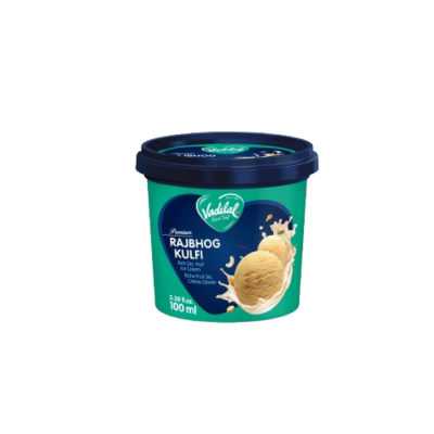 Vadilal RajBhog Kulfi 100 ml Tub