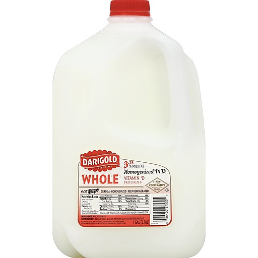 Whole Milk Homogenized 1 Gal - Darigold
