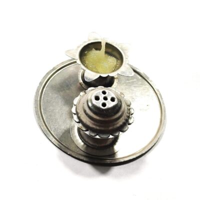 Agarbatti Stand and Diya Plate Steel