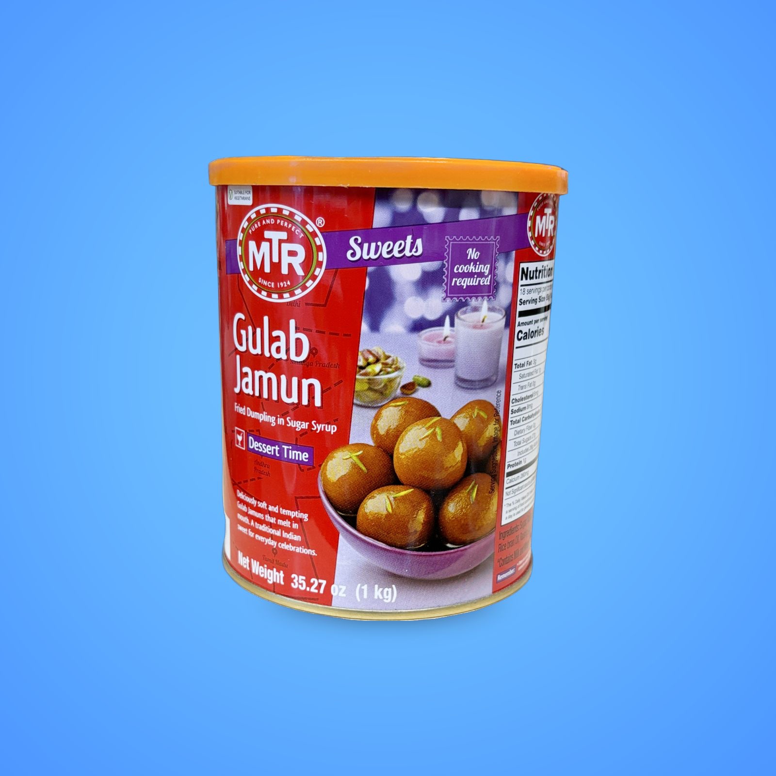 MTR Gulab Jamun Tin 1 kg