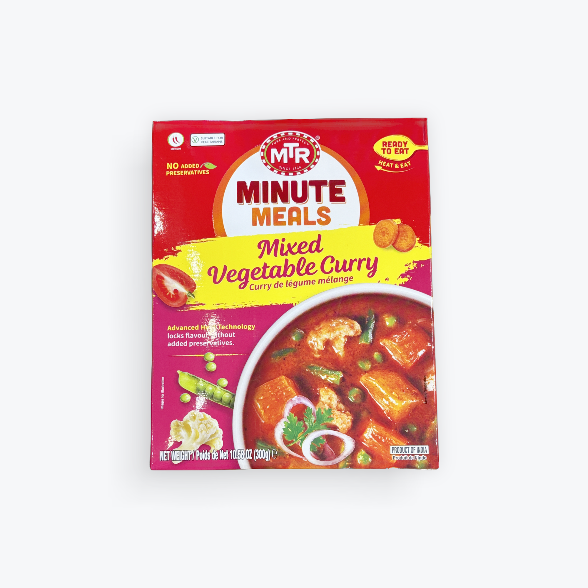 MIXED VEG CURRY 300 g - MTR