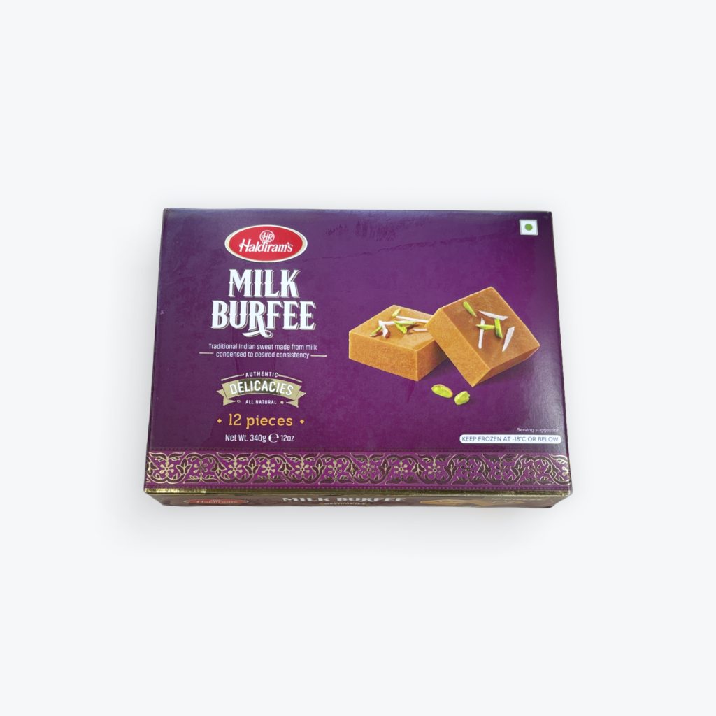Haldiram's Milk Burfee 12 pcs Spice SPC