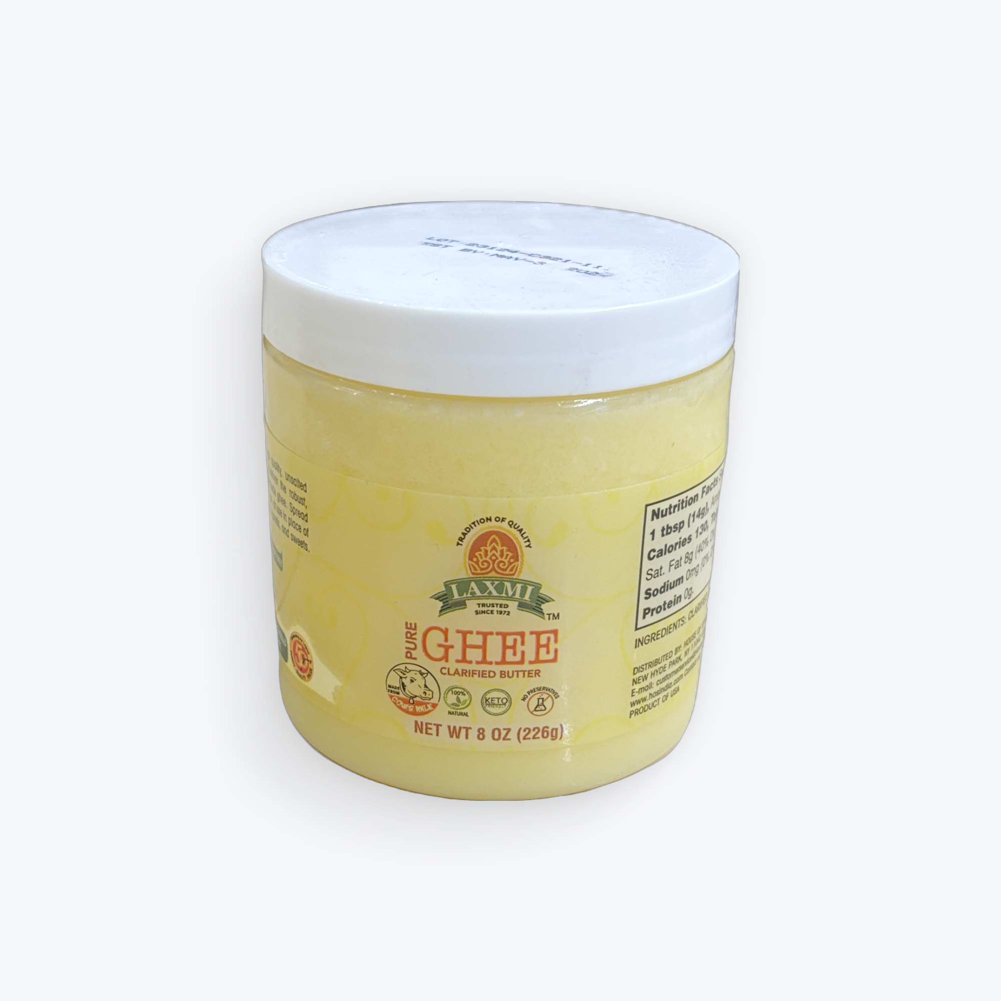 Laxmi Clarified Butter Ghee 8 fl oz