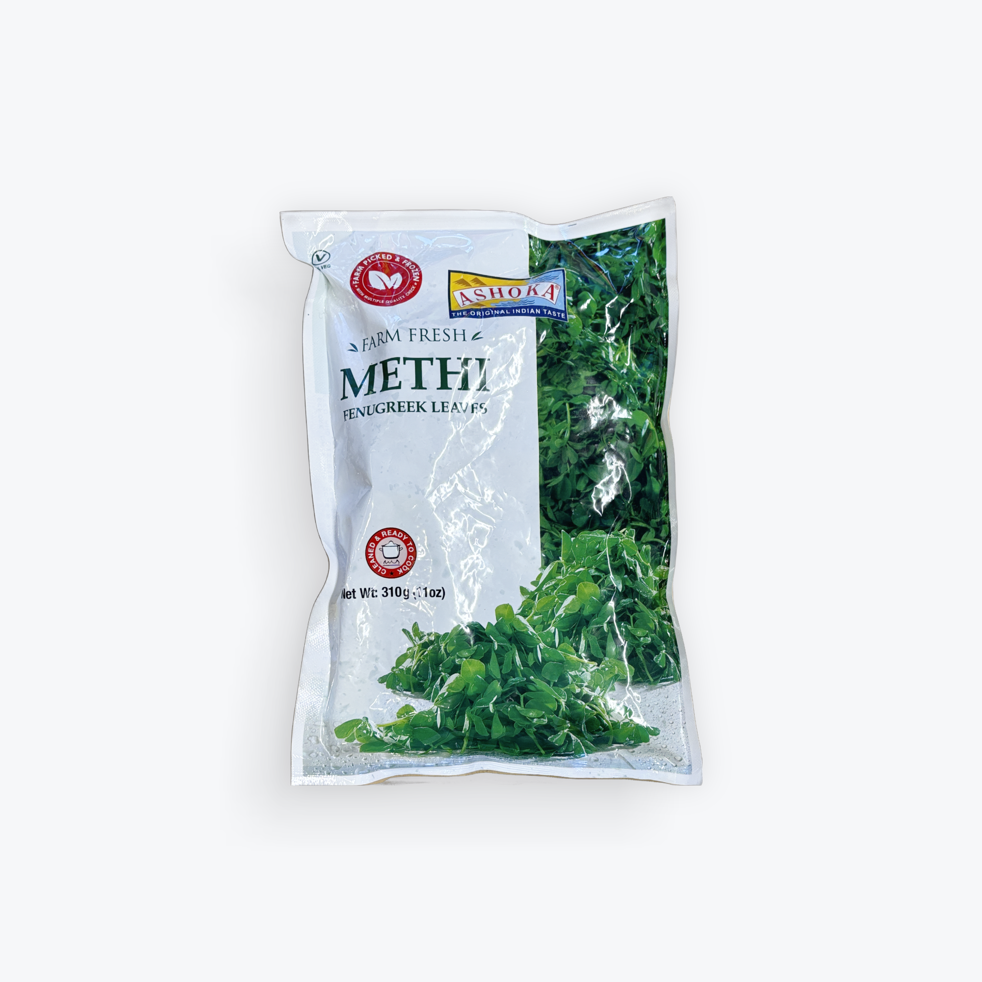 Ashoka Farm Fresh Methi Leaves 310 G