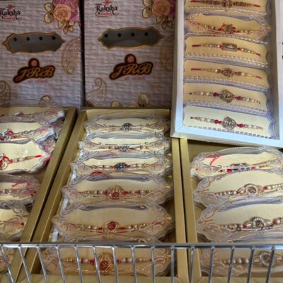 Rakhi in Plastic Case