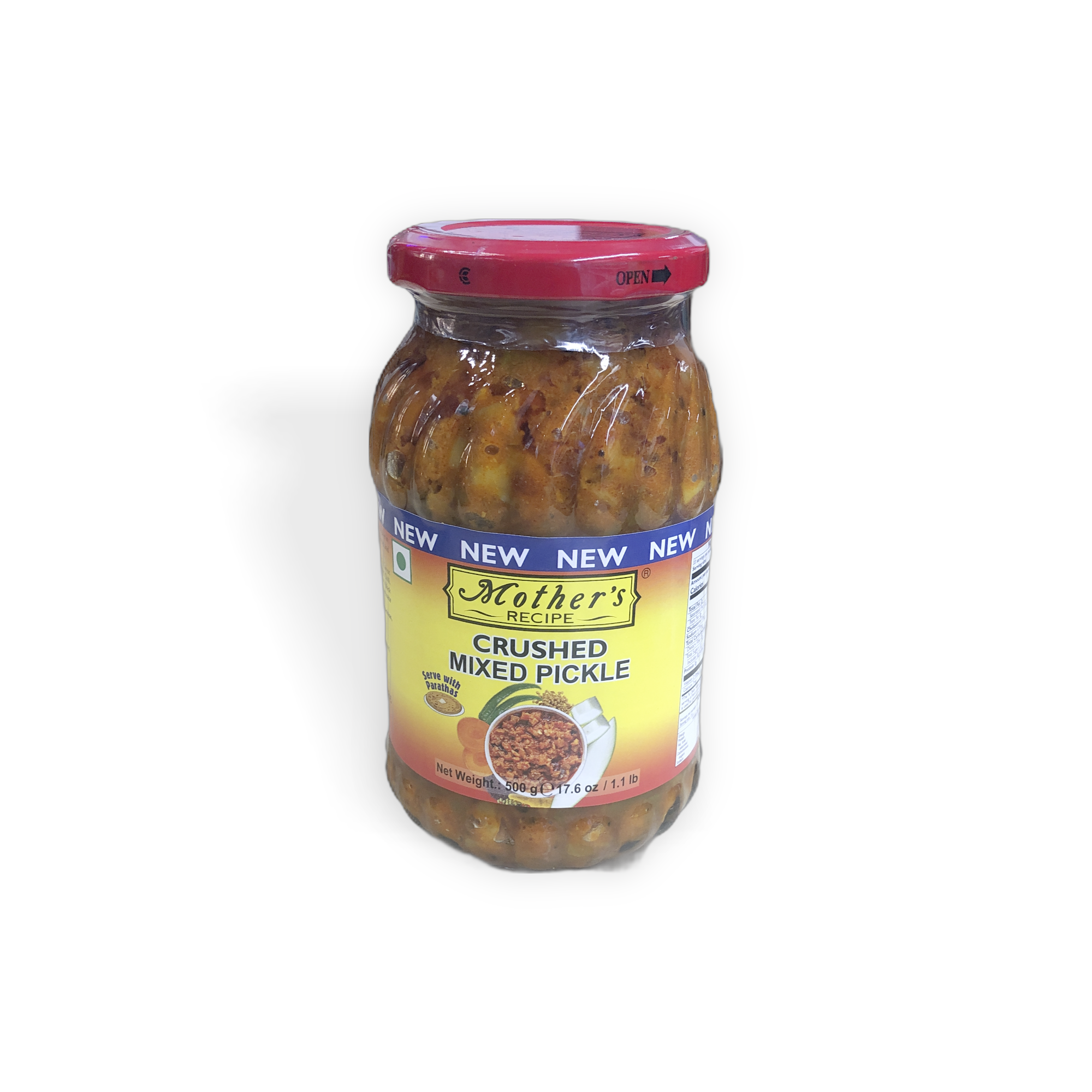 Mother's Recipe Crushed Mixed Pickle 500 g