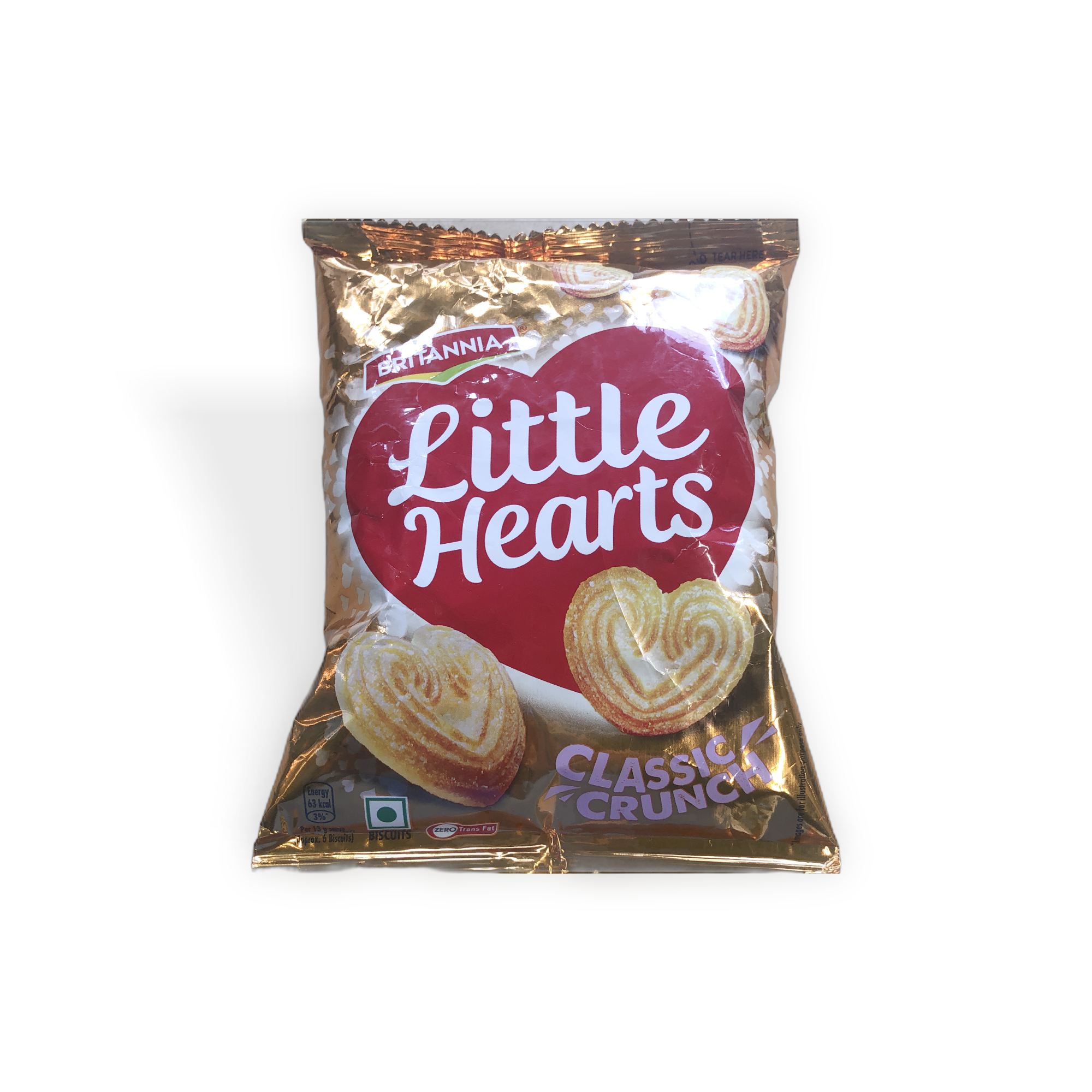 Britannia Little Hearts Classic Crunch 26 g
