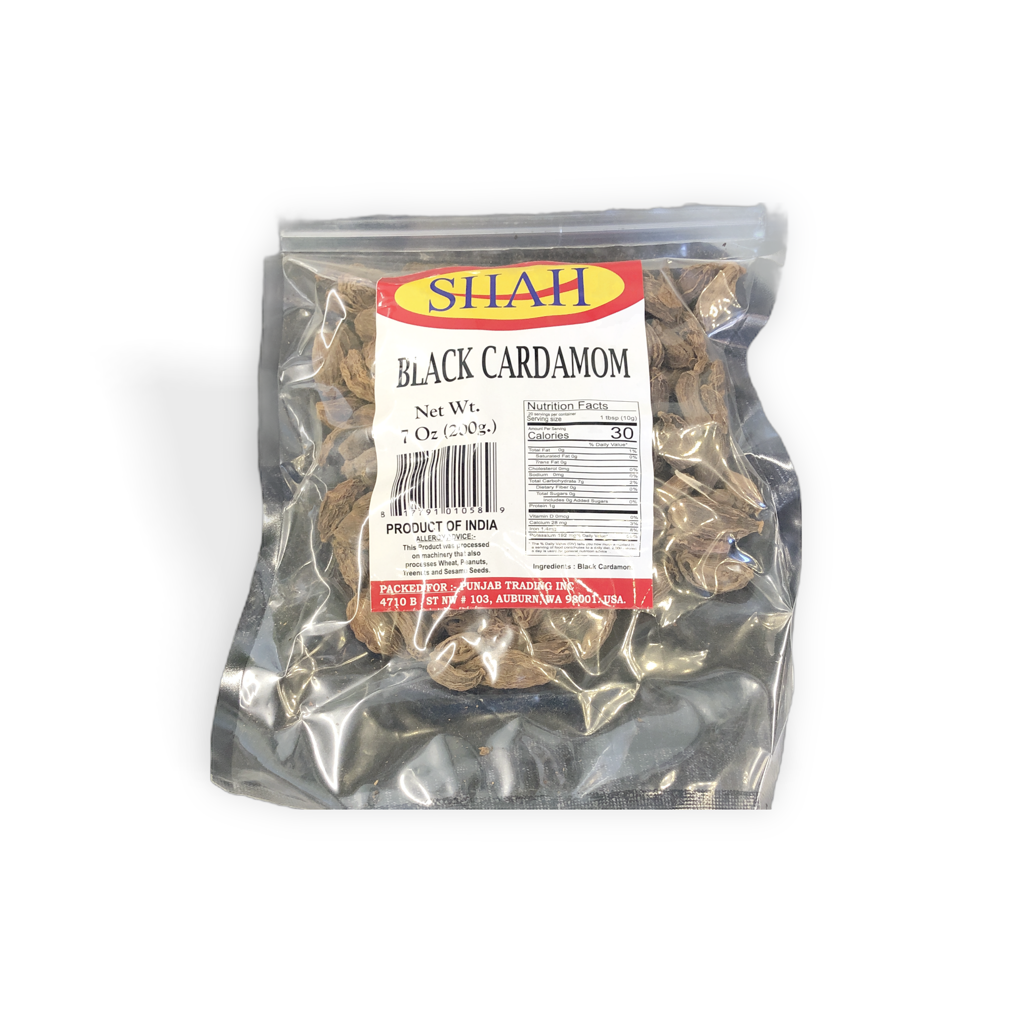 Shah Black Cardamom 200 g