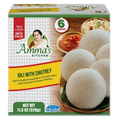 Amma's Kitchen Idli with Chutney 320 gm