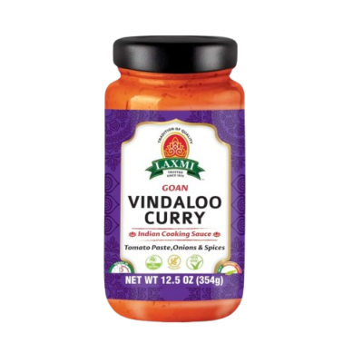 Laxmi Vindaloo Curry Sauce 12.5 oz